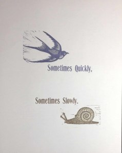 Quickly Slowly