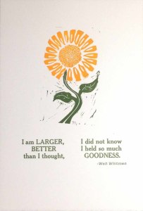 Whitman Sunflower